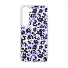 Purple Leopard Wild Beauty Csajos Allat mintas Samsung Galaxy A14 4G/5G tok