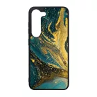 Golden Blue marvanyos marvany mintas Samsung Galaxy A14 4G/5G tok