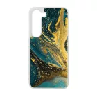Golden Blue marvanyos marvany mintas Samsung Galaxy A14 4G/5G tok