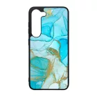 Ocean Blue Gold marvanyos marvany mintas Samsung Galaxy A14 4G/5G tok