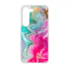 Pink gold Mixed Inks arany mintas marvanyos Samsung Galaxy A14 4G/5G tok