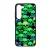 Green Skulls - Halloween Samsung Galaxy A14 4G/5G tok