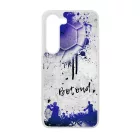 Kerd a neveddel BLUE kezilabda mintas Samsung Galaxy A14 4G/5G tok