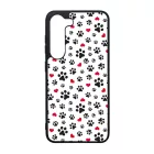 Szívecskés kutya mancs mintás Samsung Galaxy A14 4G/5G tok