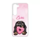 A legcukibb kutya mintás Samsung Galaxy A14 4G/5G tok