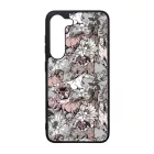 Csodaszép szürke vintage lovas mintás Samsung Galaxy A14 4G/5G tok