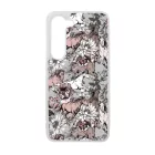 Csodaszép szürke vintage lovas mintás Samsung Galaxy A14 4G/5G tok