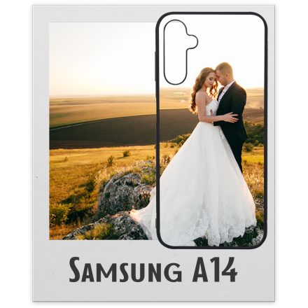 Egyedi Samsung Galaxy A14 szilikon tok