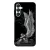 angyal angyalos fekete bukott Samsung Galaxy A16 4G/5G tok
