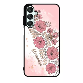 Kérd a neveddel - RoseGold Matyó magyar mintás hungarian folk Samsung Galaxy A16 4G/5G tok