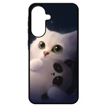 cica cicás macska macskás panda pandás Samsung Galaxy A17 tok