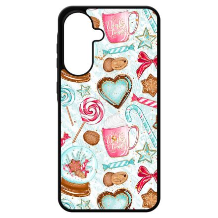 téli karácsonyi csajos mintás Samsung Galaxy A17 tok