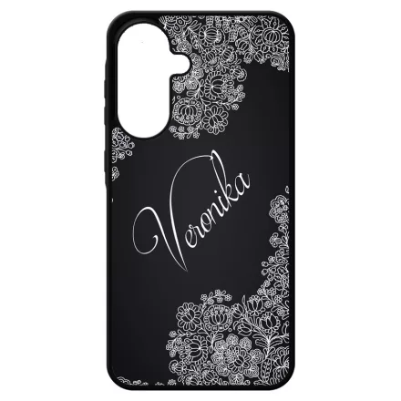 Kérd a neveddel - Matyó magyar mintás hungarian folk Samsung Galaxy A17 tok