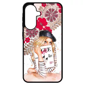 Matyó & Fashion Girl magyar mintás hungarian folk Samsung Galaxy A17 tok