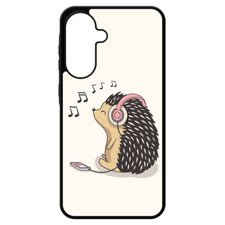 Csak a zene - Sünis sündisznós Samsung Galaxy A17 tok