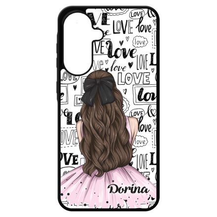 Kérd a Neveddel - LOVE Girl szerelem valentin napi Samsung Galaxy A17 tok