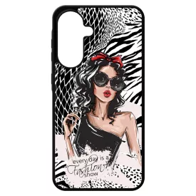 Fashion Show Girl Wild Beauty Csajos Allat mintas Samsung Galaxy A17 tok