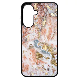 Pinkish and Gold marvanyos marvany mintas Samsung Galaxy A17 tok