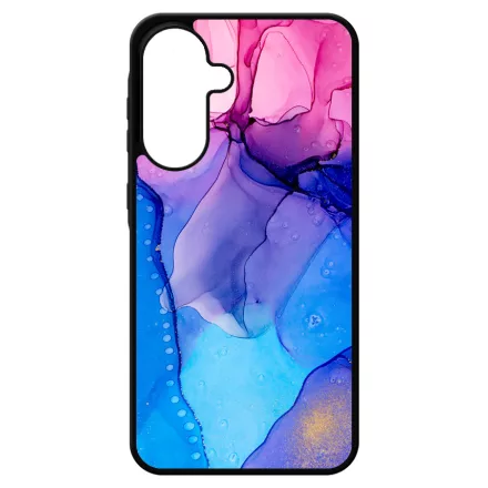 Blue Pink Gradient Ink kek rozsaszin marvanyos Samsung Galaxy A17 tok