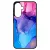 Blue Pink Gradient Ink kek rozsaszin marvanyos Samsung Galaxy A17 tok