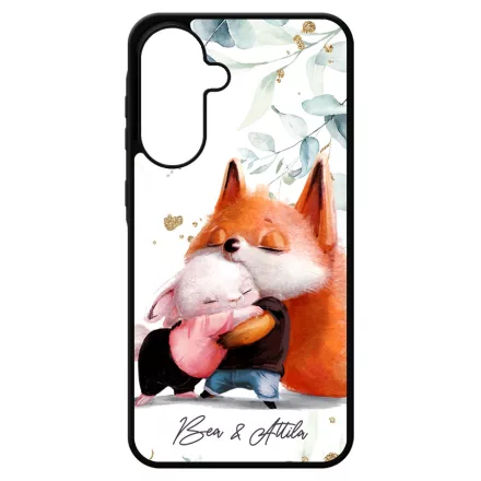 Kerd a neveddel - Nyuszi es Roka - osz Samsung Galaxy A17 tok