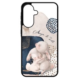 Kerd a neveddel - Cuki nyuszik - osz Samsung Galaxy A17 tok