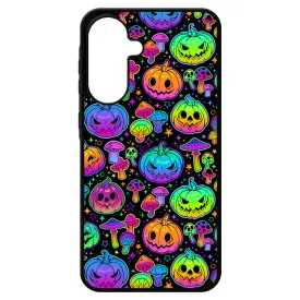 Pumpkin and Mushrooms - Halloween Samsung Galaxy A17 tok