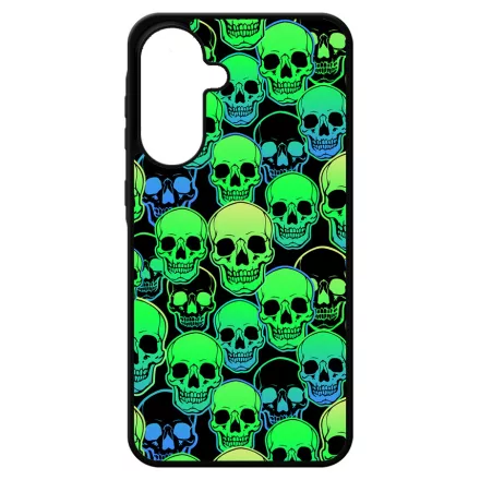 Green Skulls - Halloween Samsung Galaxy A17 tok