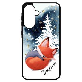 Tündéri róka - Téli mintás Samsung Galaxy A17 tok