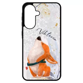 Cuki corgi kutyus - Téli mintás Samsung Galaxy A17 tok