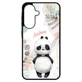 Édes kis Panda - Téli mintás Samsung Galaxy A17 tok