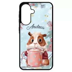 Kakaós hörcsög - Téli mintás Samsung Galaxy A17 tok