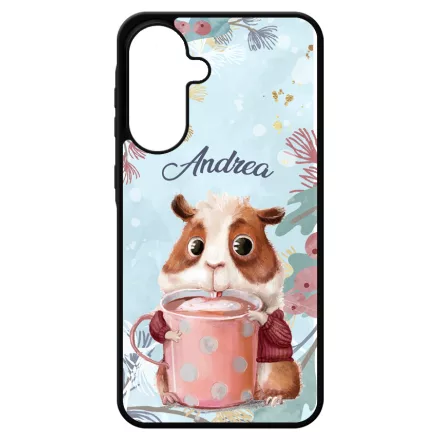 Kakaós hörcsög - Téli mintás Samsung Galaxy A17 tok