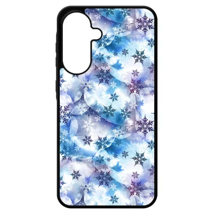 Téli Szépséges Hópihe mintás Samsung Galaxy A17 tok