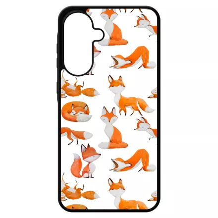 Rajzolt Róka mintás Samsung Galaxy A17 tok