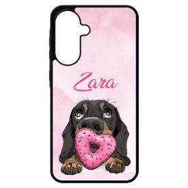 A legcukibb kutya mintás Samsung Galaxy A17 tok