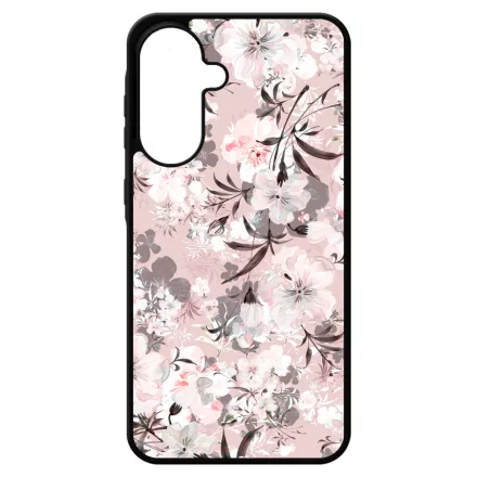 Puderpink tavaszi viragos Samsung Galaxy A17 tok