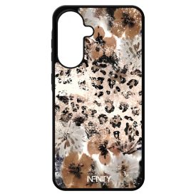 Leopárdos virágok Samsung Galaxy A17 tok
