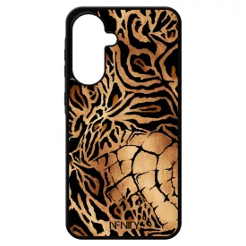 Aranyló Afrika állat mintás Samsung Galaxy A17 tok