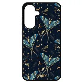 Misztikus kékarany lepke Samsung Galaxy A17 tok