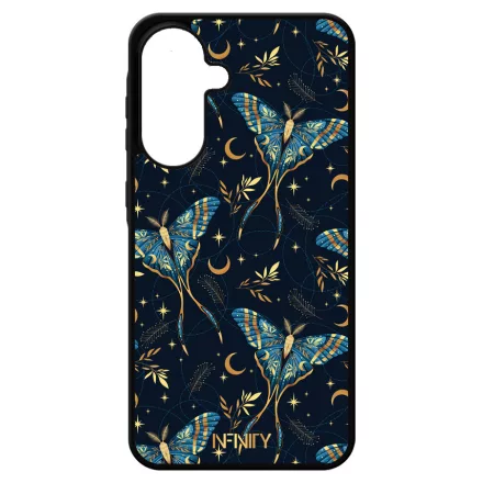 Misztikus kékarany lepke Samsung Galaxy A17 tok