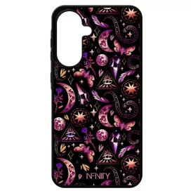 Mágikus szimbólumok - Rose Samsung Galaxy A17 tok