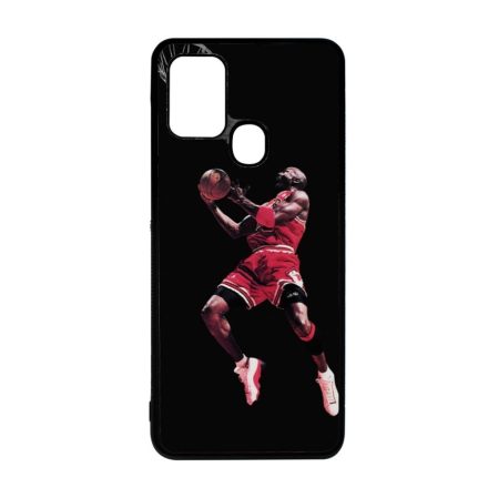 Michael Jordan kosaras kosárlabdás nba Samsung Galaxy A21s fekete tok