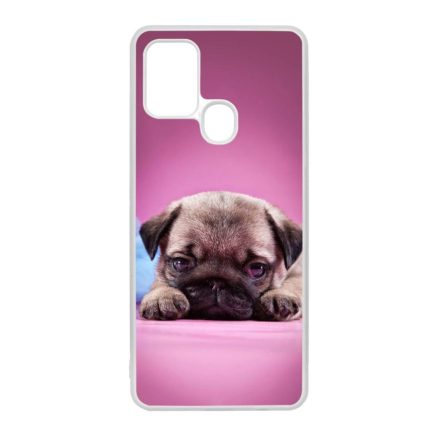 kölyök kutyus francia bulldog kutya Samsung Galaxy A21s átlátszó tok