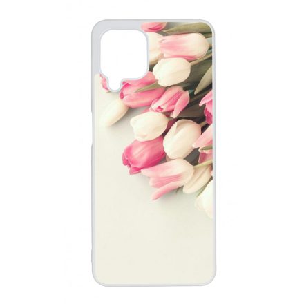 virágos tulipános tavaszi Samsung Galaxy A22 4G tok