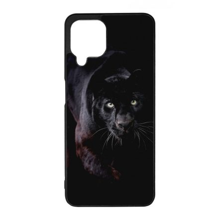 Black Panther Fekete Parduc Wild Beauty Animal Fashion Csajos Allat mintas Samsung Galaxy A22 4G tok