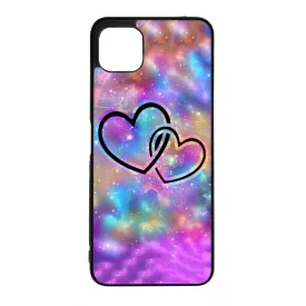 szerelem szerelmes szíves szivecskés hipster Samsung Galaxy A22 5G tok