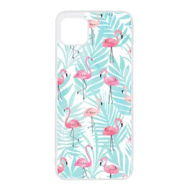 Flamingo Pálmafa nyár Samsung Galaxy A22 5G tok
