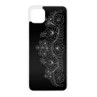 Elegant Matyó - Black magyar mintás hungarian folk Samsung Galaxy A22 5G tok