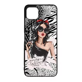 Fashion Show Girl Wild Beauty Animal Fashion Csajos Allat mintas Samsung Galaxy A22 5G tok